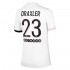 Camisola Paris Saint-Germain Julian Draxler 23 Equipamento Segundo 2021-2022 Manga Curta